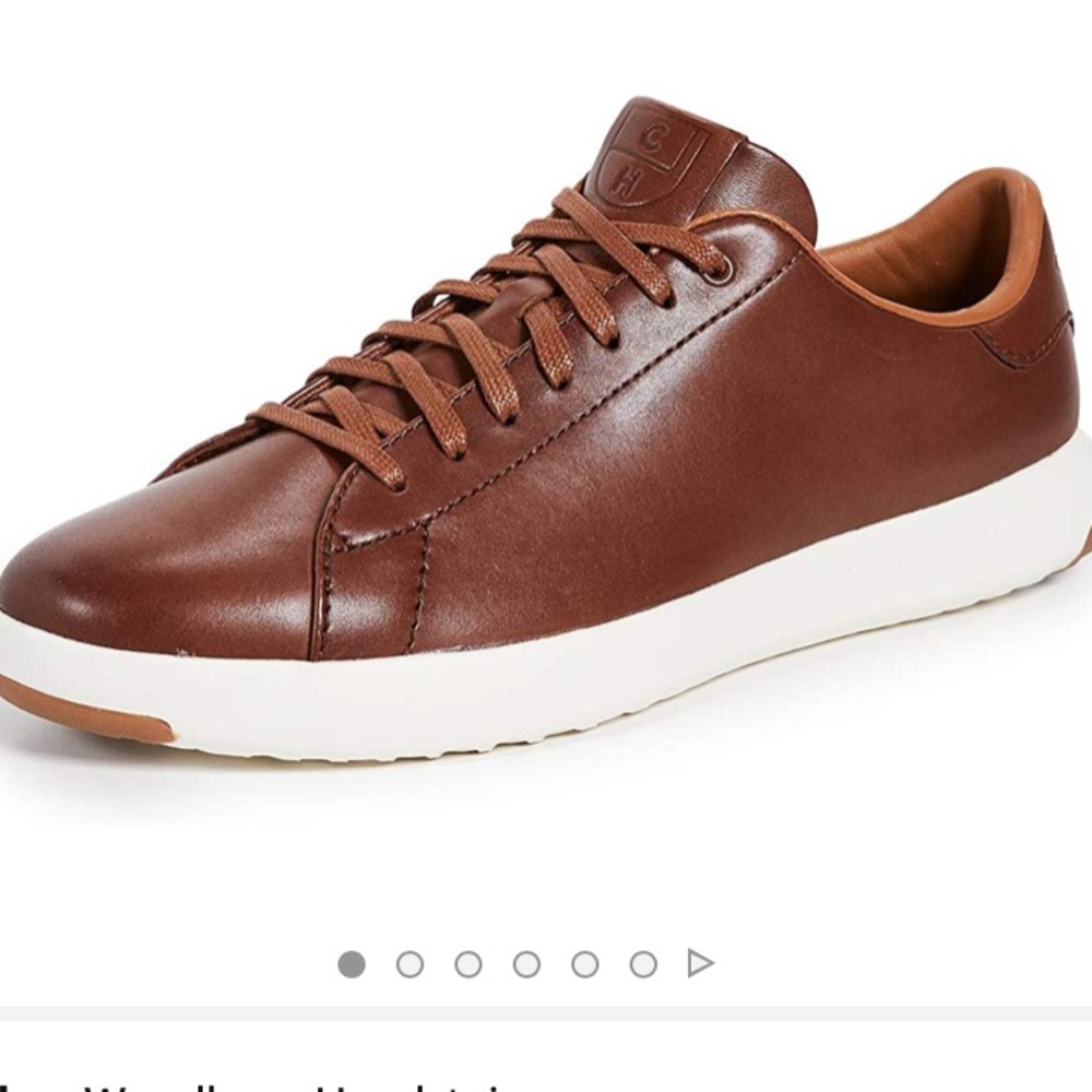 Cole Haan Grandpro leather tennis shoes